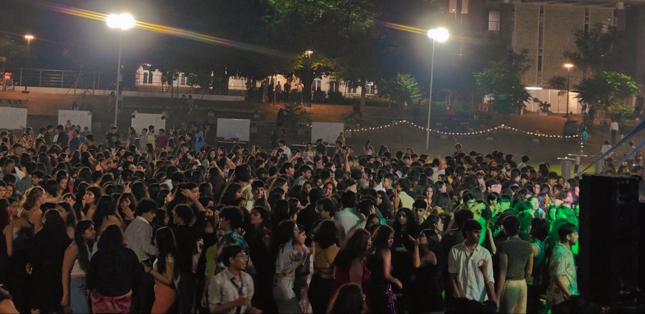 Freshers welcome event performance